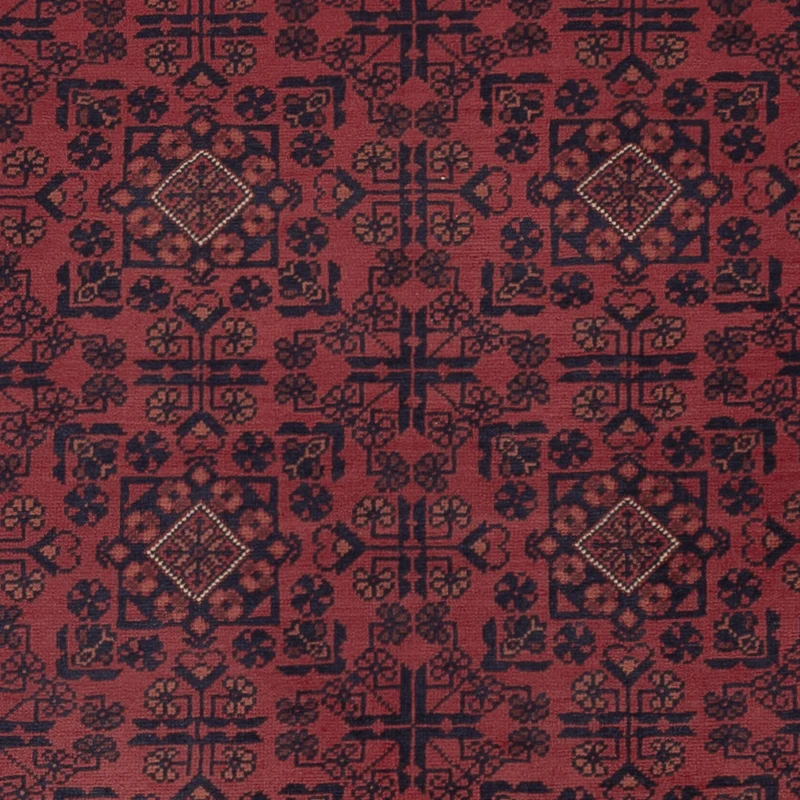 Khal Mohammadi Teppich 208x297cm - Orientteppich - dunkelrot