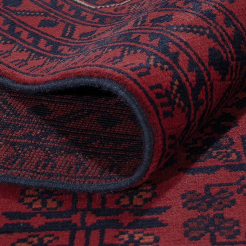 Khal Mohammadi Teppich 208x297cm - Orientteppich - dunkelrot