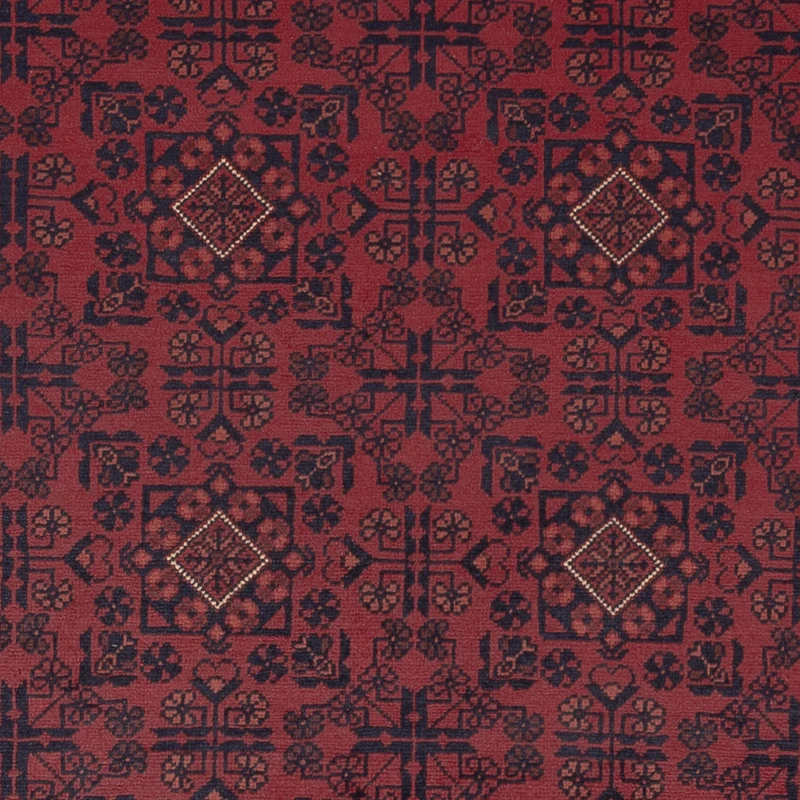 Khal Mohammadi Teppich 200x306cm - Orientteppich - dunkelrot