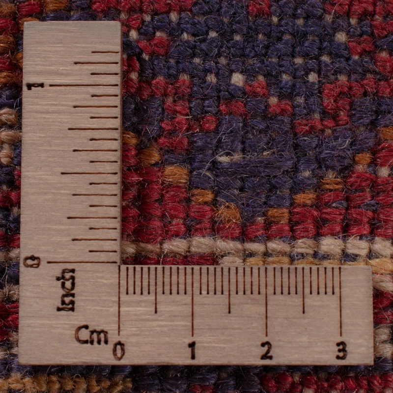 Kelim Afghan Teppich 190x208cm - dunkelbeige