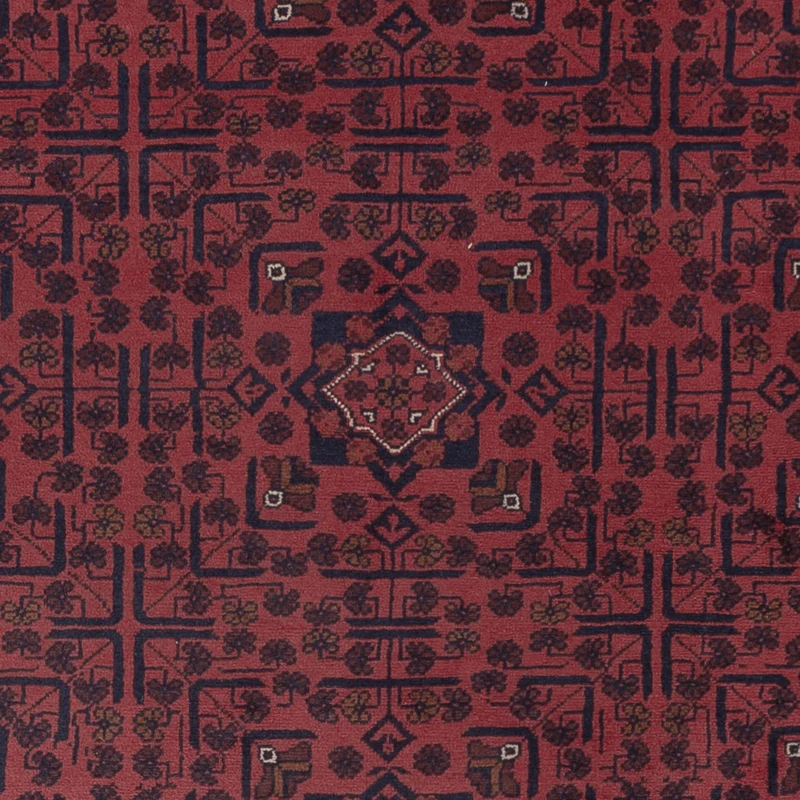 Khal Mohammadi Teppich 200x304cm - Orientteppich - dunkelrot