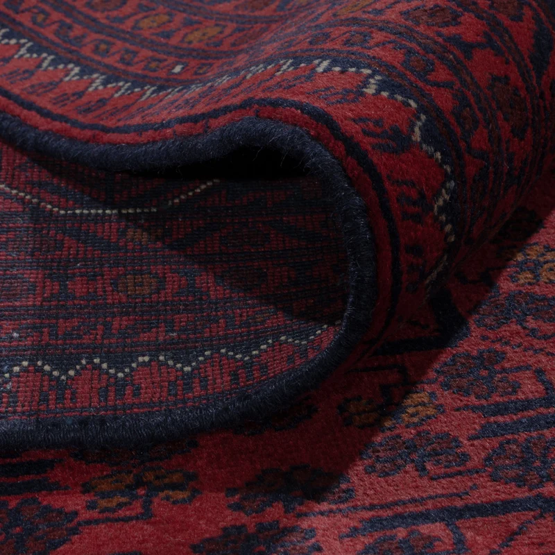 Khal Mohammadi Teppich 200x304cm - Orientteppich - dunkelrot