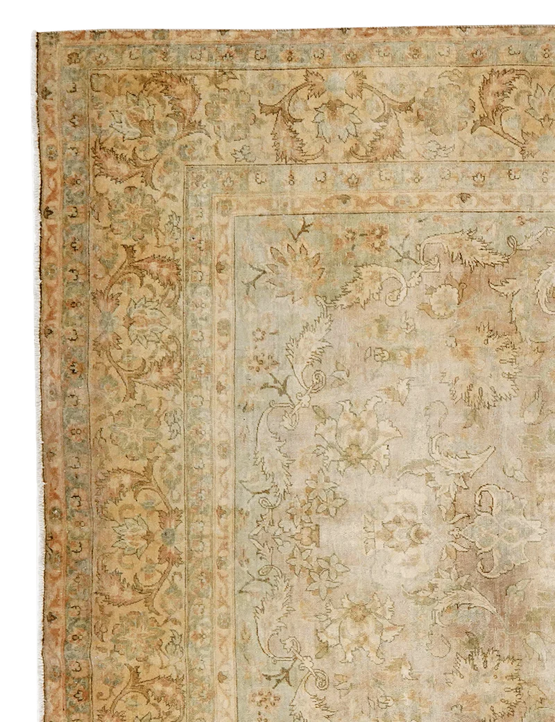 Vintage · Handgeknüpft – Beige, 366x252 cm