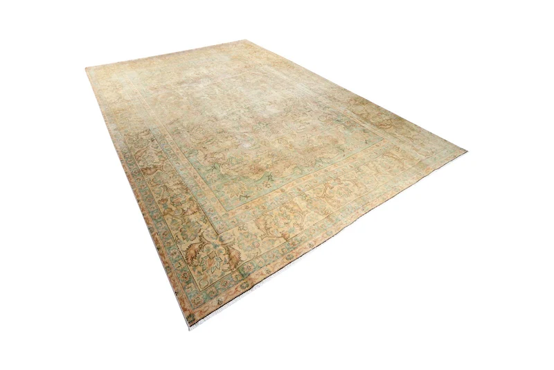 Vintage · Handgeknüpft – Beige, 366x252 cm