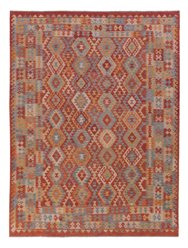 Kelim Maimene Teppich 258x349cm - mehrfarbig
