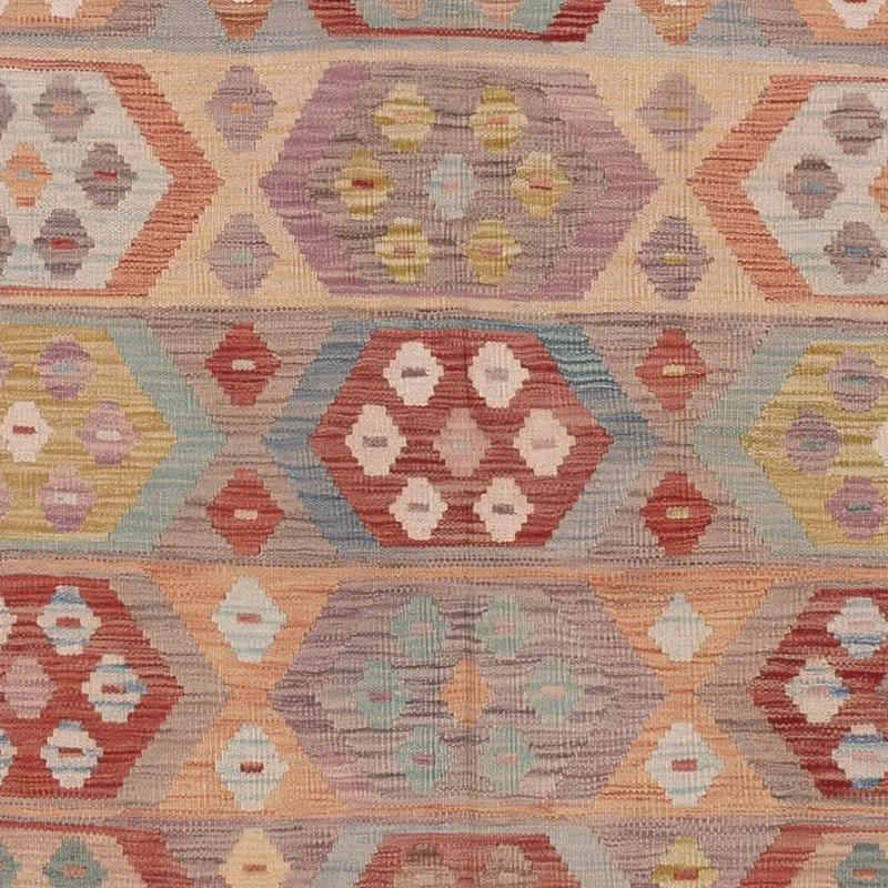 Kelim Maimene Teppich 254x352cm - mehrfarbig