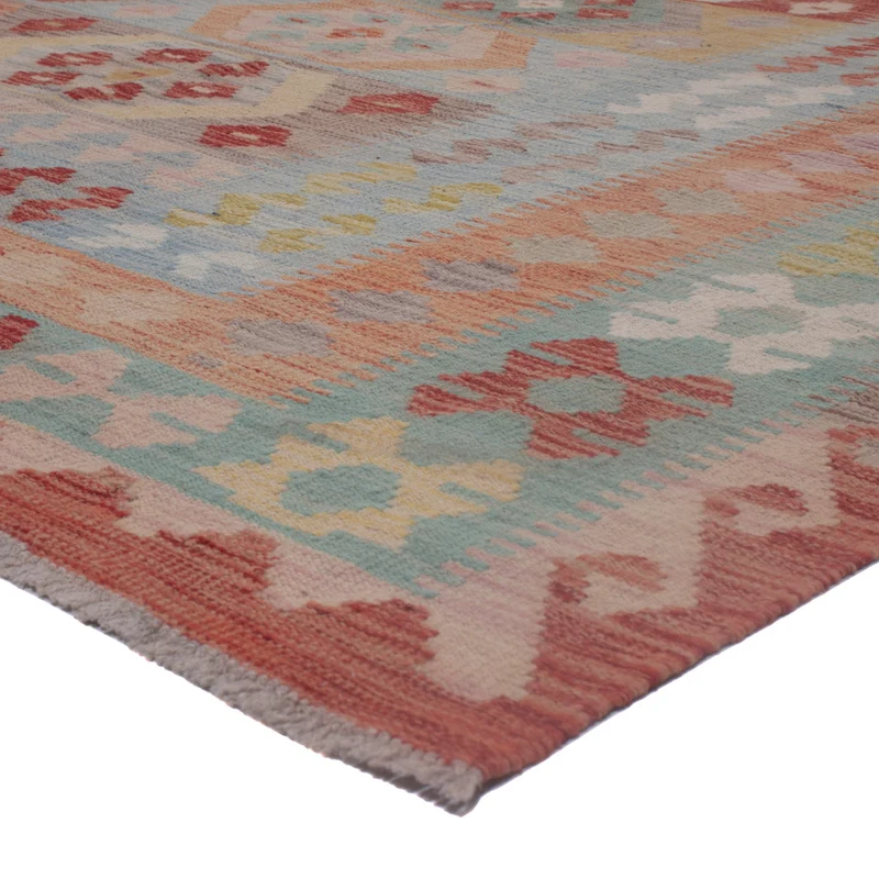 Kelim Maimene Teppich 254x352cm - mehrfarbig