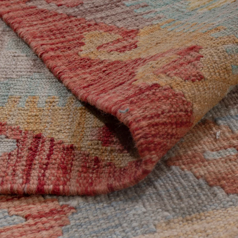 Kelim Maimene Teppich 254x352cm - mehrfarbig