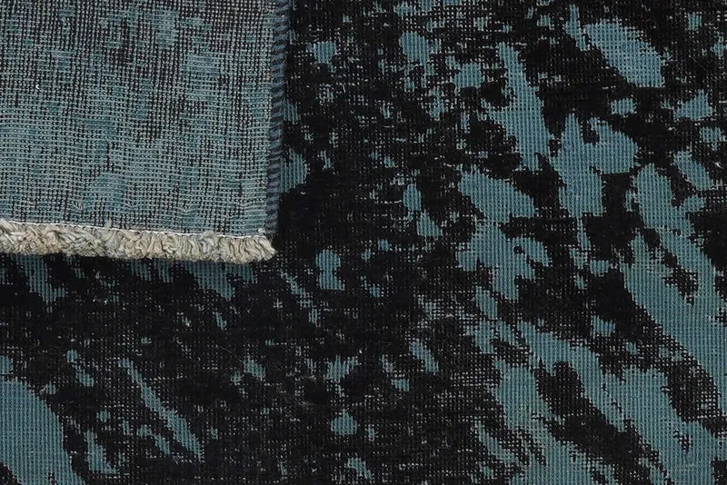 Vintage · Handgeknüpft – Blau, 145x131 cm