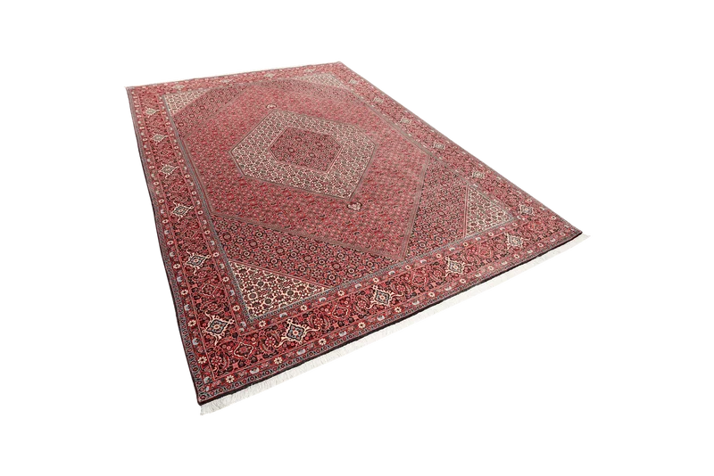 Bidjar · Handgeknüpft – Rot, 308x207 cm