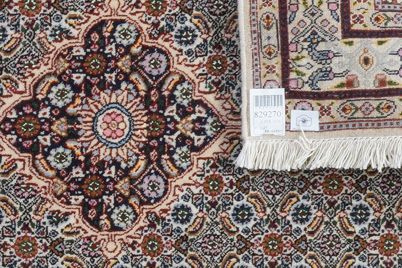 Moud Mahi · Handgeknüpft – Beige, 193x76 cm
