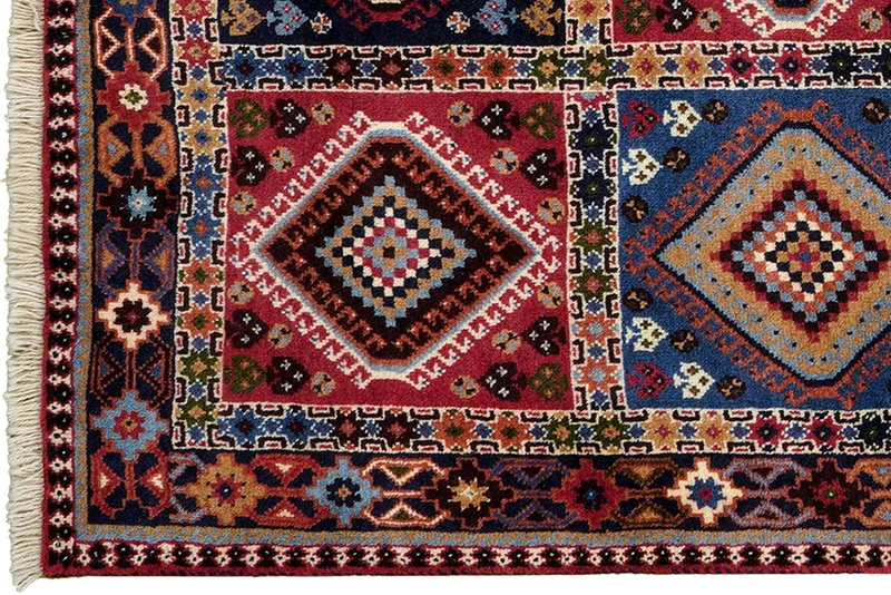 Yalameh · Handgeknüpft – Bunt, 197x83 cm