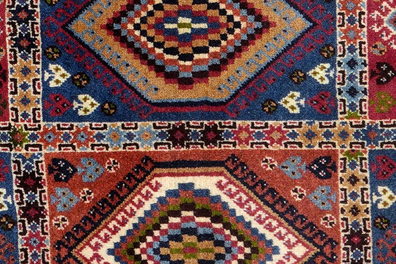 Yalameh · Handgeknüpft – Bunt, 197x83 cm