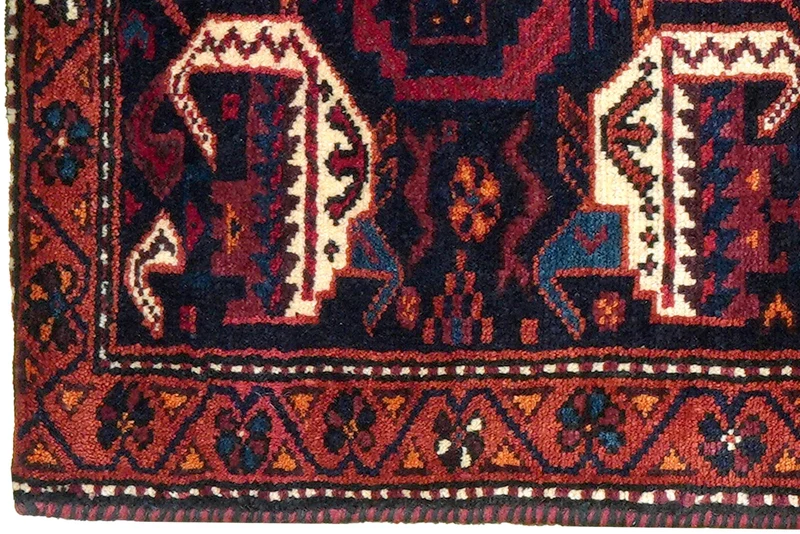 Khorjin · Handgefertigt – Blau, 115x68 cm