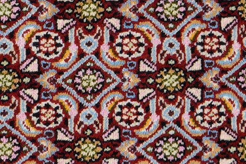 Moud Mahi · Handgeknüpft – Rot, 65x39 cm
