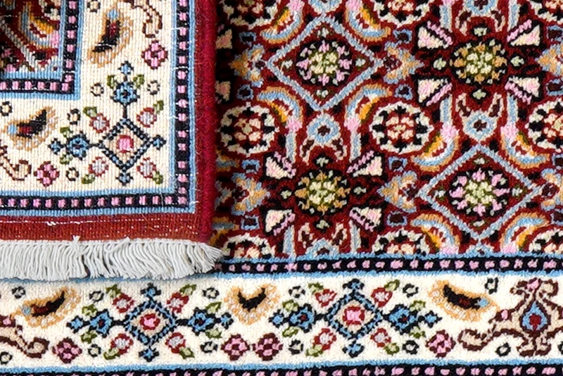 Moud Mahi · Handgeknüpft – Rot, 65x39 cm