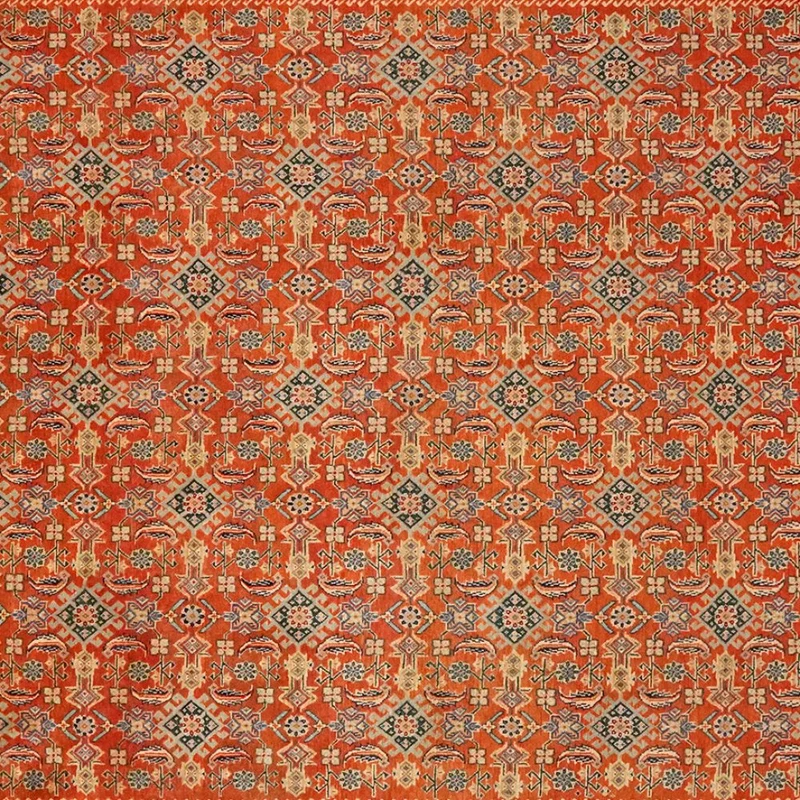 Kashkuli · Handgeknüpft – Rot, 286x200 cm