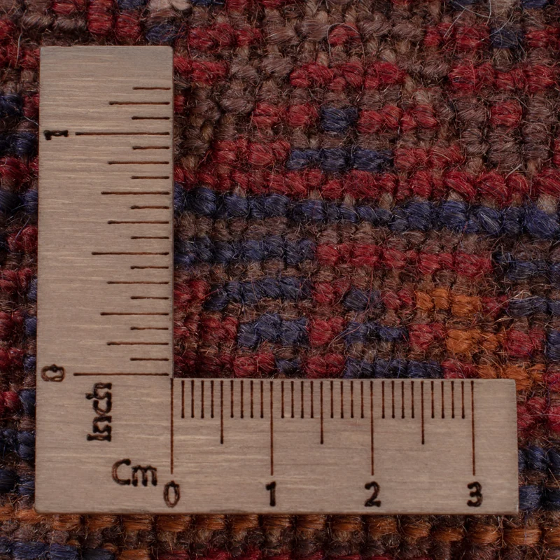 Kelim Afghan Teppich 157x187cm - dunkelbeige