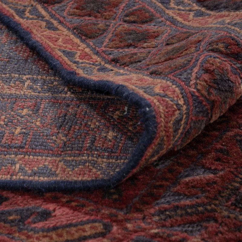 Kelim Afghan Teppich 157x190cm - dunkelbeige