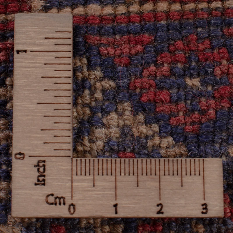 Kelim Afghan Teppich 150x198cm - dunkelbeige