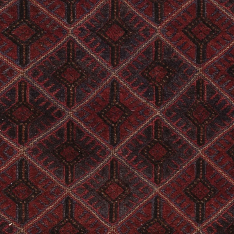 Kelim Afghan Teppich 148x200cm - dunkelbeige