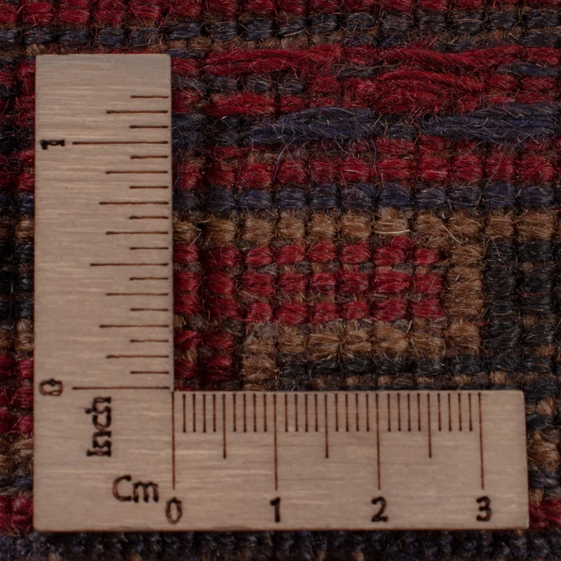 Kelim Afghan Teppich 148x200cm - dunkelbeige