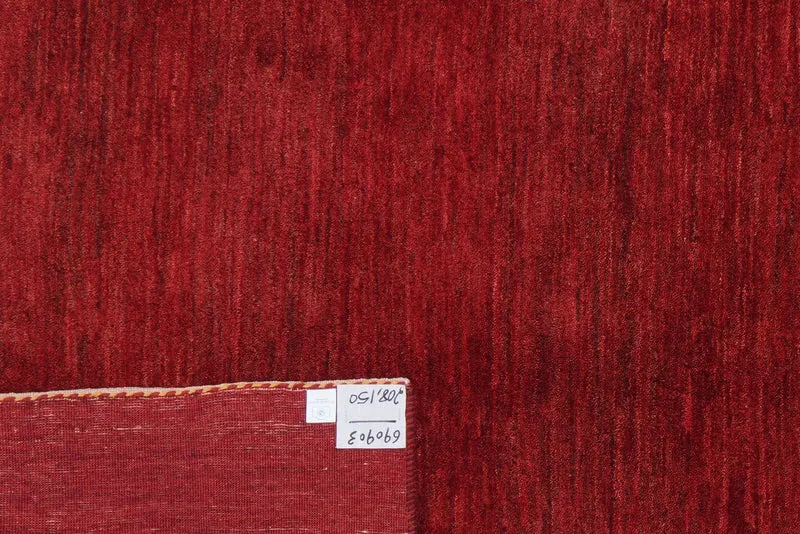 Rizbaf · Handgeknüpft – Rot, 208x150 cm