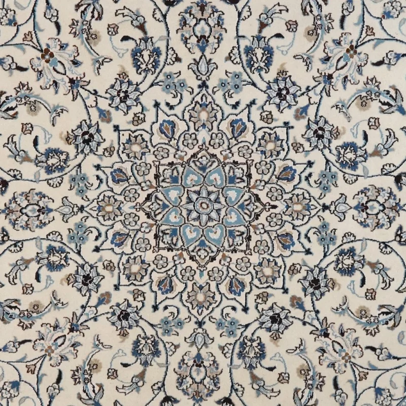 Nain · Handgeknüpft – Beige, 246x246 cm