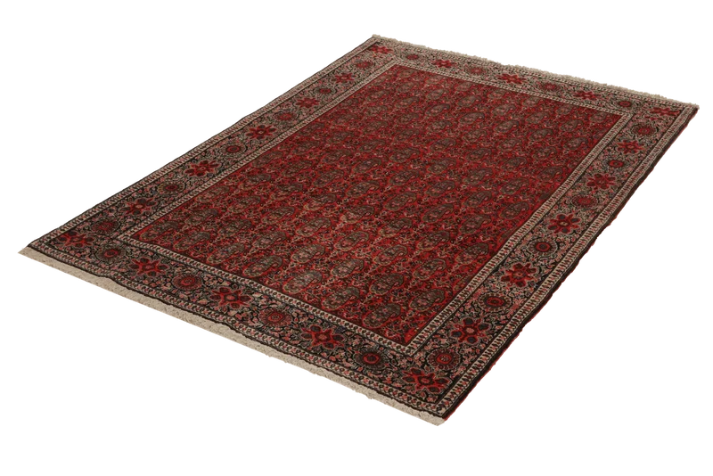 Farahan · Handgeknüpft – Rot, 154x105 cm