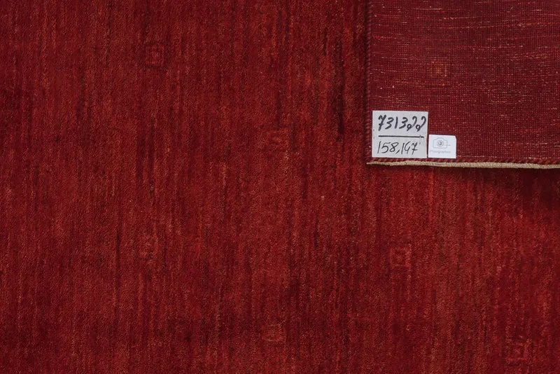 Rizbaf · Handgeknüpft – Rot, 158x147 cm