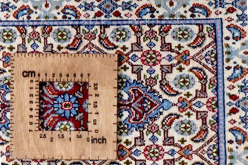 Moud Mahi · Handgeknüpft – Beige, 60x38 cm
