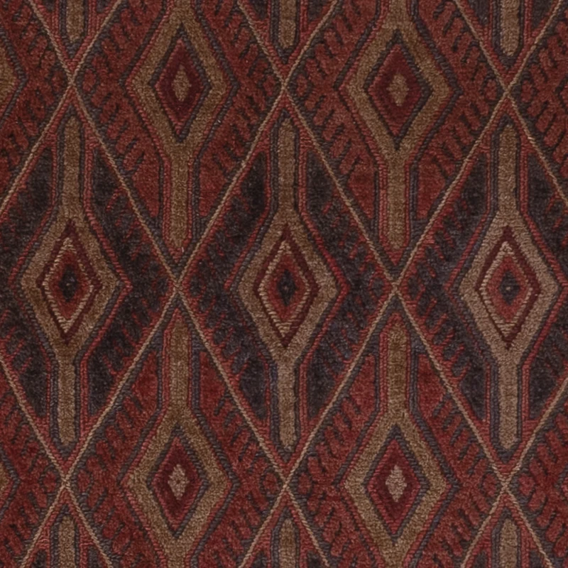 Kelim Afghan Teppich 150x194cm - dunkelbeige