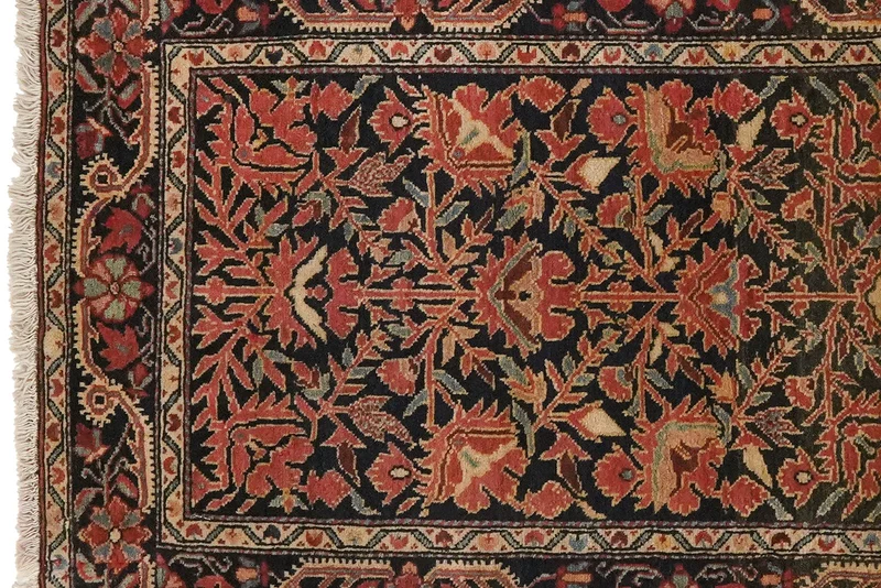 Farahan · Handgeknüpft – Blau, 75x57 cm
