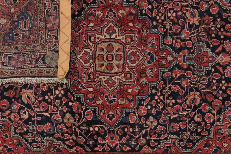 Farahan · Handgeknüpft – Blau, 75x57 cm