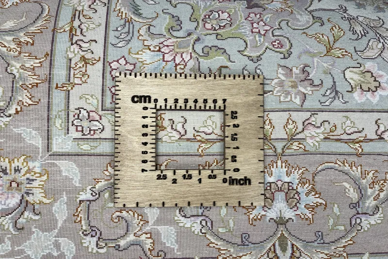 Tabriz 50 Raj · Handgeknüpft – Beige, 205x150 cm