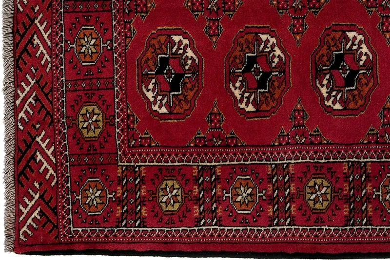 Turkman · Handgeknüpft – Rot, 150x102 cm