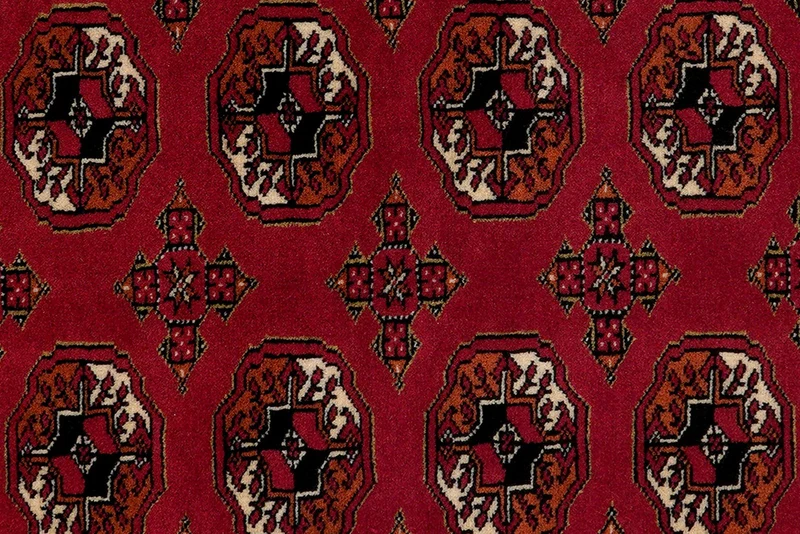 Turkman · Handgeknüpft – Rot, 150x102 cm