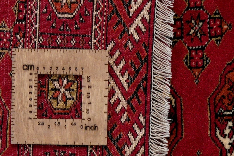 Turkman · Handgeknüpft – Rot, 150x102 cm