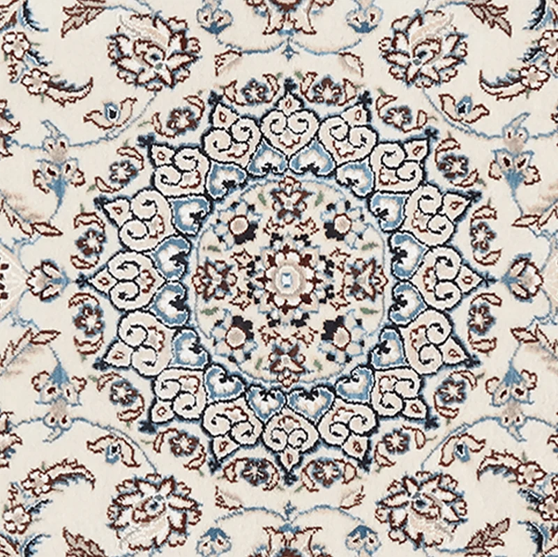 Nain 9La · Handgeknüpft – Beige, 142x89 cm