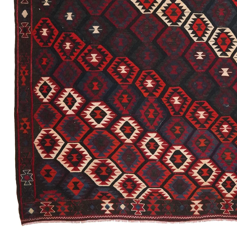 Kelim · Handgewebt – Bunt, 320x186 cm