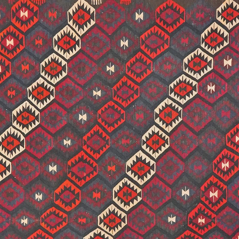 Kelim · Handgewebt – Bunt, 320x186 cm