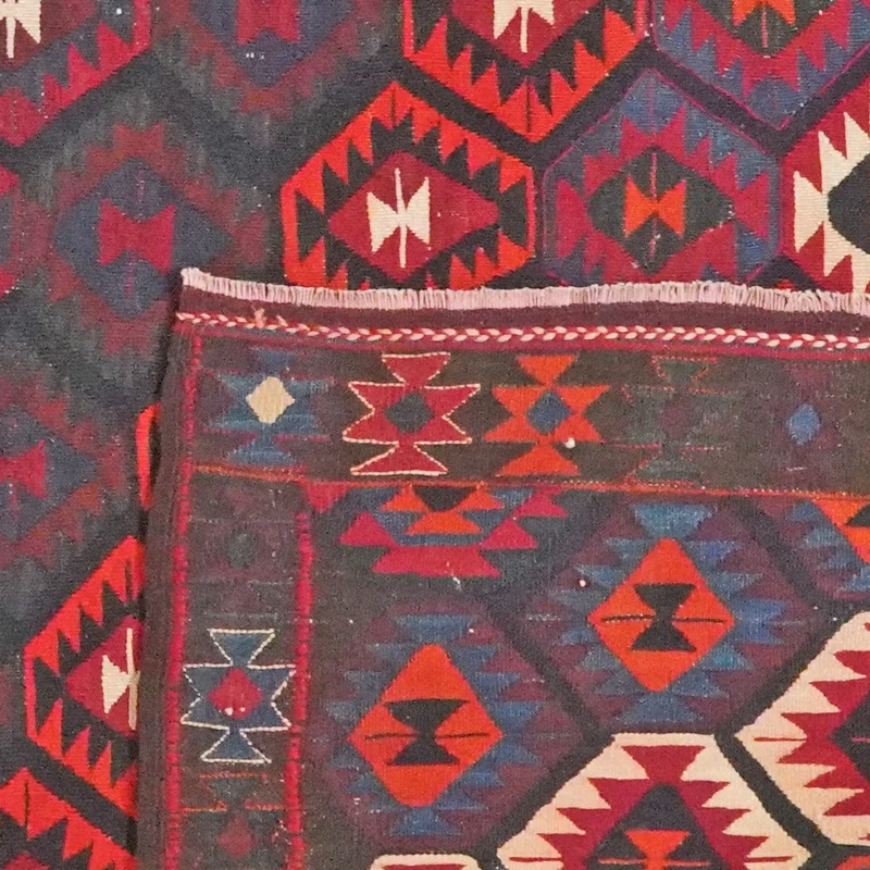 Kelim · Handgewebt – Bunt, 320x186 cm