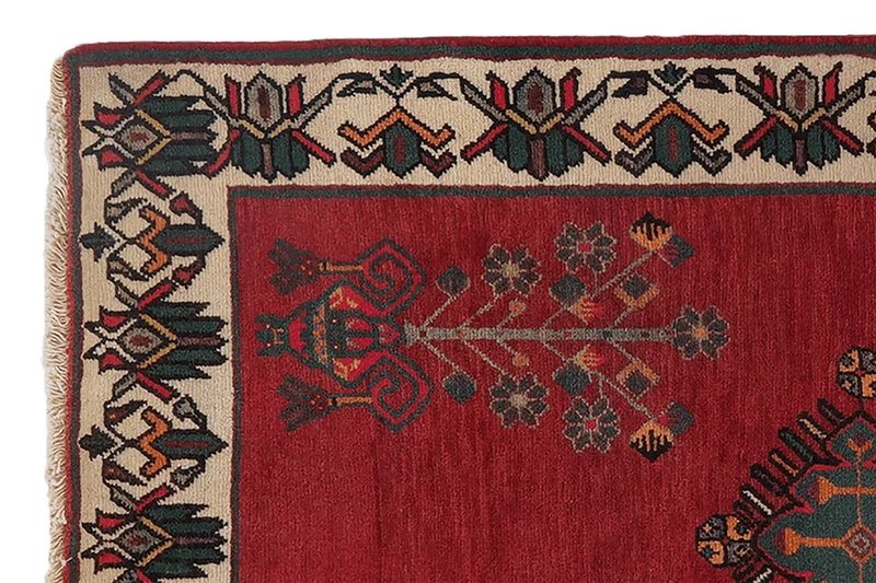 Afshar · Handgeknüpft – Rot, 111x71 cm