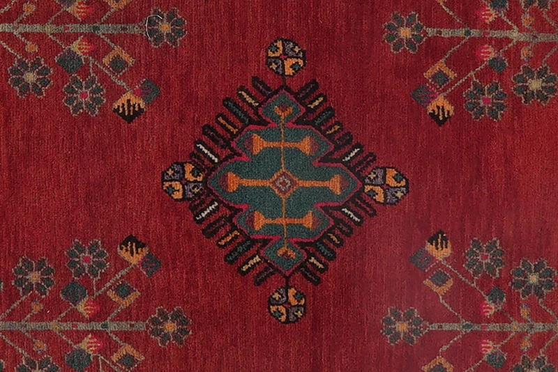 Afshar · Handgeknüpft – Rot, 111x71 cm