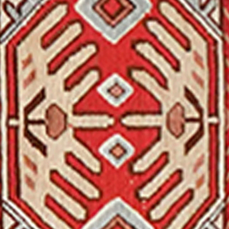 Hereke-Seide · Handgeknüpft – Beige, 23x15 cm