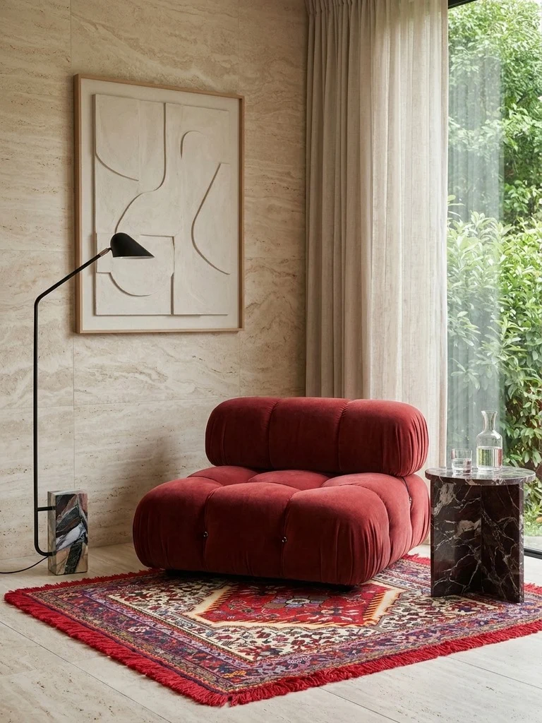 Toysarghan · Handgeknüpft – Beige, 115x126 cm