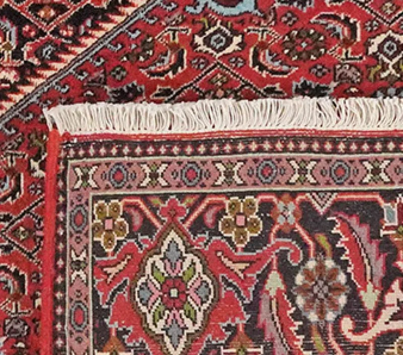 Bidjar Zandjan · Handgeknüpft – Rot, 197x202 cm