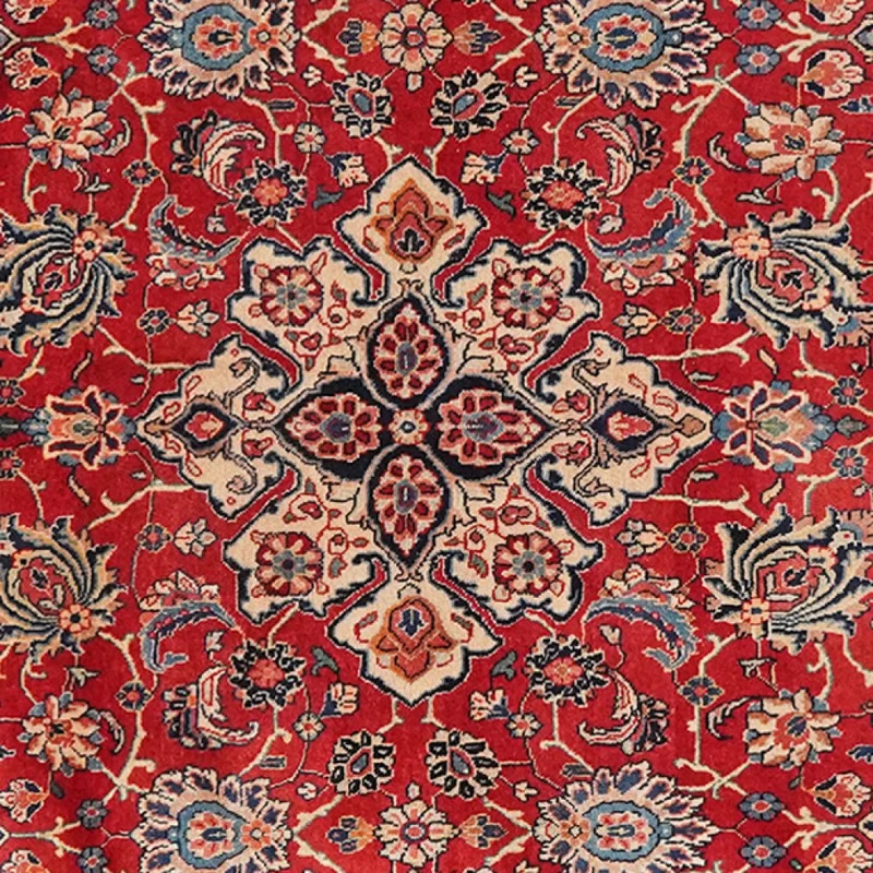 Sarough · Handgeknüpft – Rot, 350x247 cm