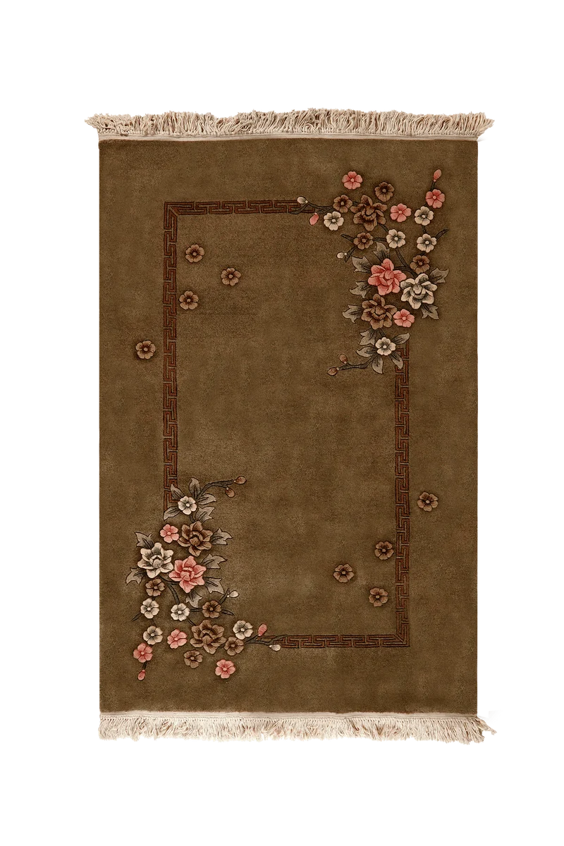 Tibetan · Handgeknüpft – Grau, 183x122 cm