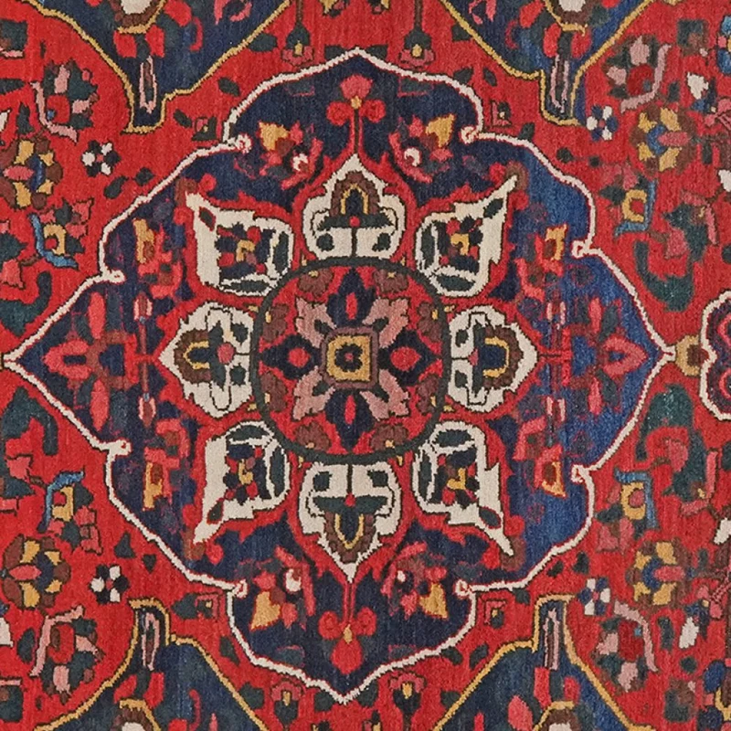 Bakhtiar · Handgeknüpft – Rot, 211x134 cm
